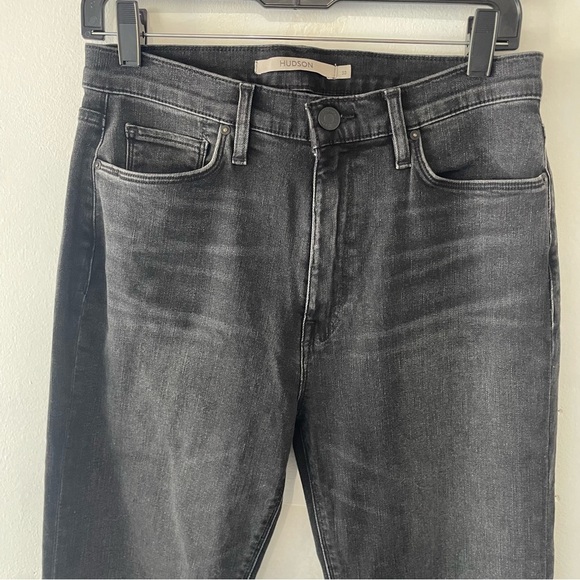 Hudson Night Sky Wash Black Barbara High Rise Bootcut Jeans 37466 - Picture 4 of 13